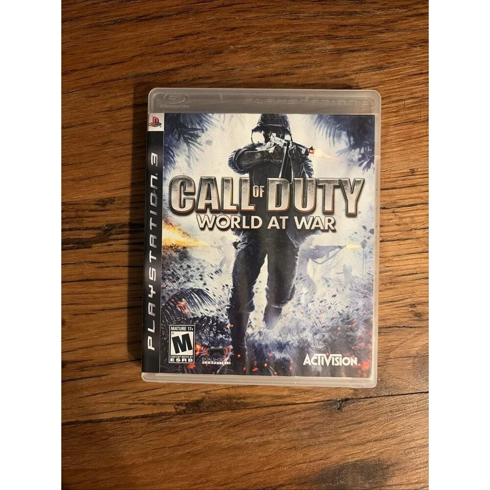 COD Call of Duty: World at War PlayStation 3 PS3 With Manual